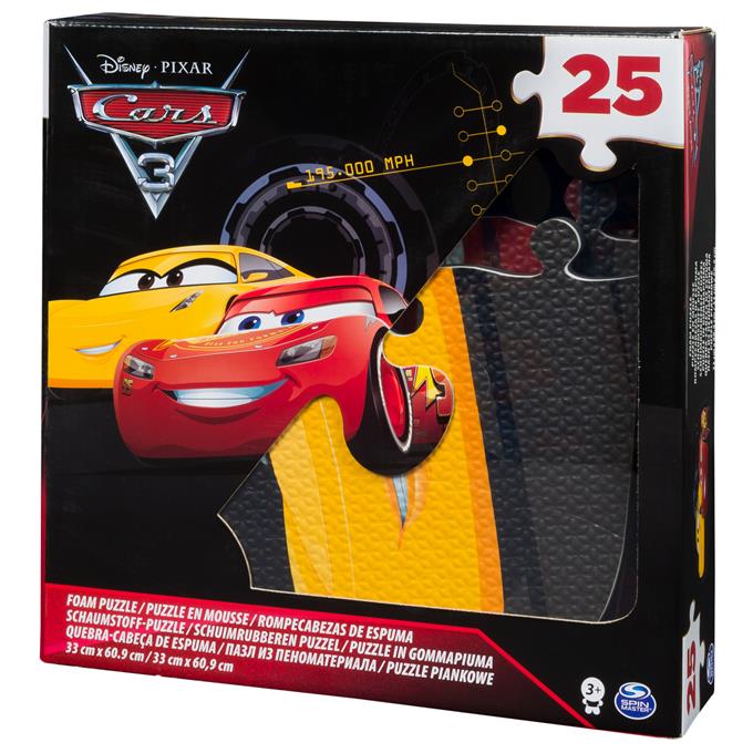 PUZZLE PIANKOWE CARS 3 SPIN MASTER 25 EL.
